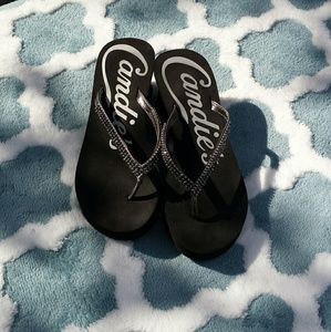 Candie's Wedged Sandals